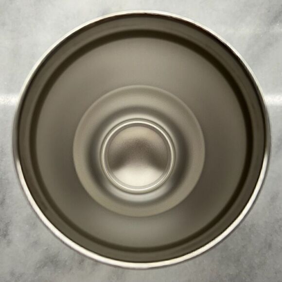 Ozark Trail Double Wall Vacuum Stainless Steel Tumbler With Lid White 30oz - Picture 4 of 5